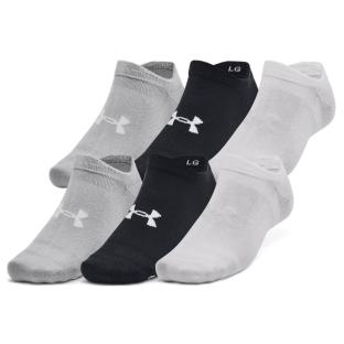 X6 Paires de Chaussettes Blanc/Noir Under Armour Essential vue 0