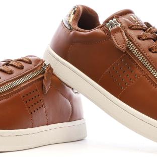 Baskets Cognac Femme TBS LORAZIP vue 7