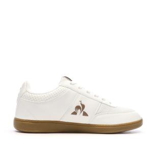 Baskets Blanches/Camel Homme Le Coq Sportif Derby vue 2