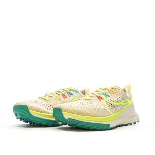 Chaussure trail Jaune Homme Nike React Pegasus vue 6