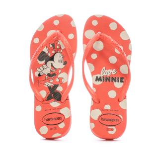 Tongs Rouge Femme Havaianas Slim Disney vue 2