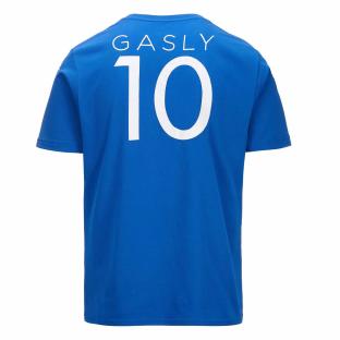 T-shirt Bleu Garçon Kappa Ardlo Gasly vue 2
