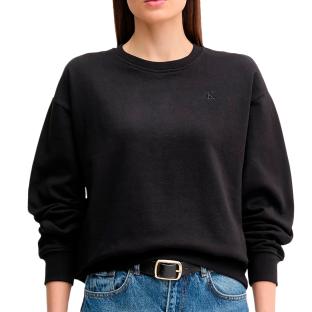 Sweat Noir Femme Calvin Klein Jeans Archive vue 0