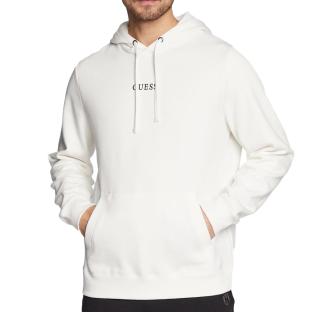 Sweat à Capuche Blanc Homme Guess Roy pas cher
