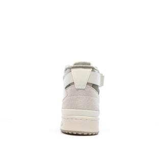 Baskets Ecrus Homme Adidas Forum Mid vue 3