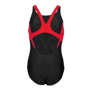 Maillot de bain Noir/Rouge Fille Arena Thrice Swim Pro Back vue 2