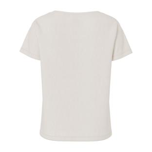 T-Shirt Rose Pale Femme Pieces Sophie vue 2