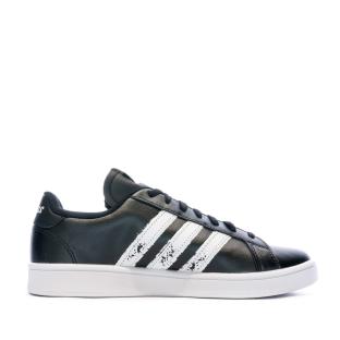Baskets Noires Homme Adidas Grand Court Beyond vue 2