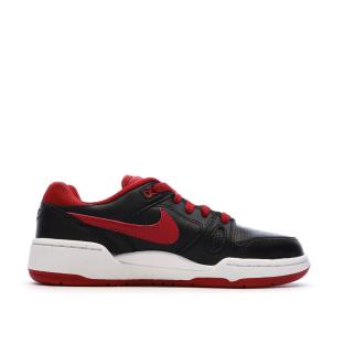 Baskets Noir/Rouge Garçon Nike Full Force Lo vue 2