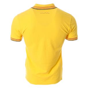 Polo Jaune/Rouge Homme Teddy Smith Pasian vue 2