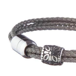 Bracelet Gris Homme Geographical Norway 315032 vue 0