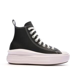Baskets Noires Femme Converse All Star Move vue 2