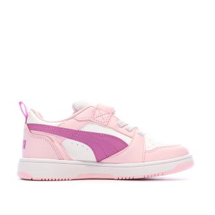 Zapatillas de deporte rosas para niña Puma Rebound ver 0