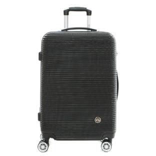 Valise Noir Geographical Norway 24 pouces Solomun pas cher