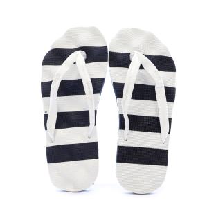 Tongs Blanches/Marines Femme TBS KIPPER vue 3