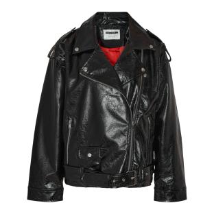 Veste Similicuir Noir Femme Noisy May Paulina Biker pas cher