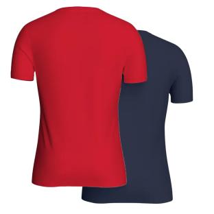 2x T-Shirt Marine/Rouge Homme Kaporal TIFTH vue 2