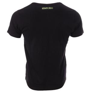 T-shirt Noir Homme Just Emporio MAIKI vue 2