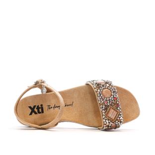 Sandales Camel Femme XTI 143997 vue 4