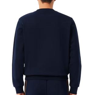 Sweat Marine/Blanc Homme Lacoste SH5498 vue 2