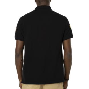 Polo Noir Homme Von Dutch MICK vue 2