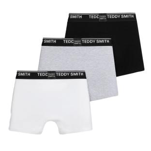 Lot de 3 Boxers Noirs/Gris/Blanc Homme Teddy Smith 1TS/52/8 vue 2