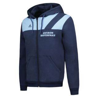 Aviron Bayonnais Sweat Bleu Homme Le Coq Sportif Hoody N°1 vue 0