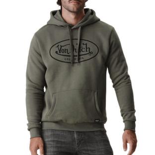 Sweat Kaki Homme Von Dutch BRAND vue 0