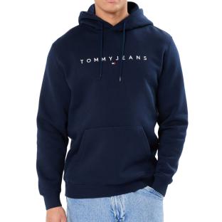 Sweat Marine Homme Tommy Hilfiger Washed DM0DM20746 vue 0