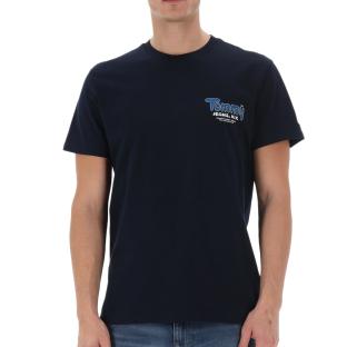 T-shirt Noir Homme Tommy Hilfiger Tjm Slim Font Play vue 0