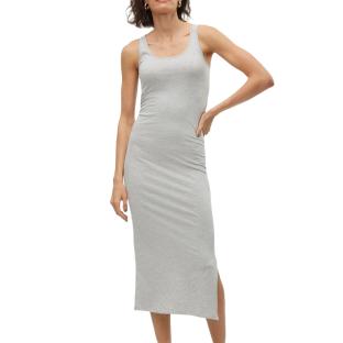 Robe Grise Femme Vero Moda Soft Maxi pas cher