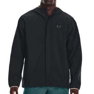 Veste imperméable Noire Homme Under Armour 1376066 pas cher