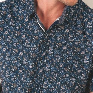 Chemise Marine Homme RMS26 Allover vue 0