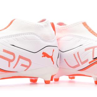 Chaussures de football Blanc/Rouge Garçon Puma Ultra 5 vue 0