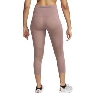 Legging Rose Pale Femme Nike Fast Crop vue 2