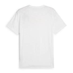 T-Shirt Blanc/Orange Homme Puma Graphic vue 2