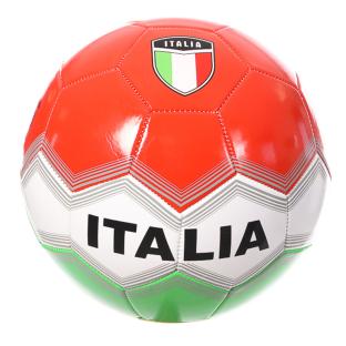 Ballon de Football Blanc/Rouge Sport Zone Italie pas cher