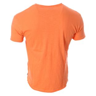 T-shirt Orange Homme Paname Brothers TED vue 0