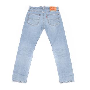Jean Taper Bleu Délavé Homme Levi's 502 vue 2