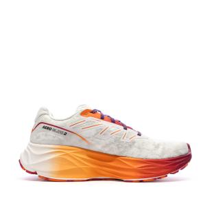 Chaussures de Running Blanc/Orange Homme Salomon Aero Glide 2 vue 2