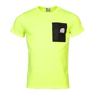 T-shirt Jaune Fluo Homme Just Emporio MAJELY pas cher