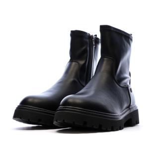 Bottines Noires Femme Xti 144657 vue 6