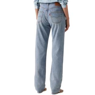 Jean 501 90s Bleu Clair Délavé Femme Levi's vue 2