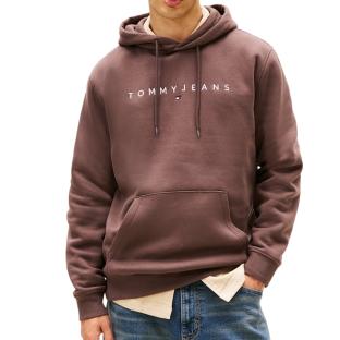 Sweat Marron Homme Tommy Hilfiger Tjm Reg Linear vue 0