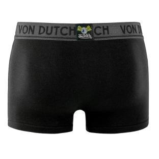 x3 Boxers Noir Homme Von Dutch ORIGI1 vue 2