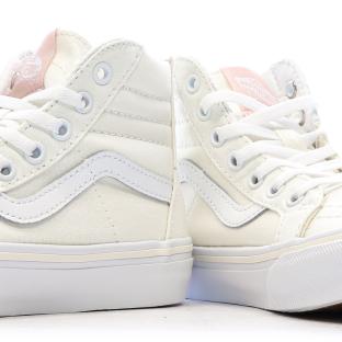 Baskets Beiges Fille Vans Flower vue 7