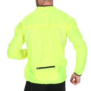 Veste Jaune Homme Mizuno Rain vue 2