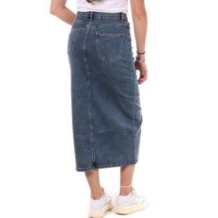 Jupe en Jean Bleu Femme Monday Premium Dark vue 2