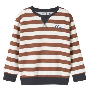 Sweat Beige/Marron Garçon Name it Movillo vue 0