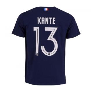 Kante T-shirt Supporter Marine Homme Equipe de France vue 2